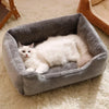 Cozy Plush Pet Bed for Cats & Dogs